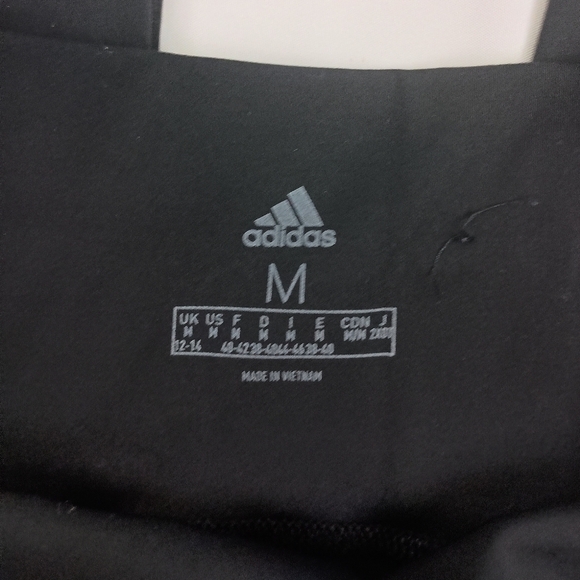 2/$30 Adidas Women's Black Active Pants (#233) - Picture 2 of 5